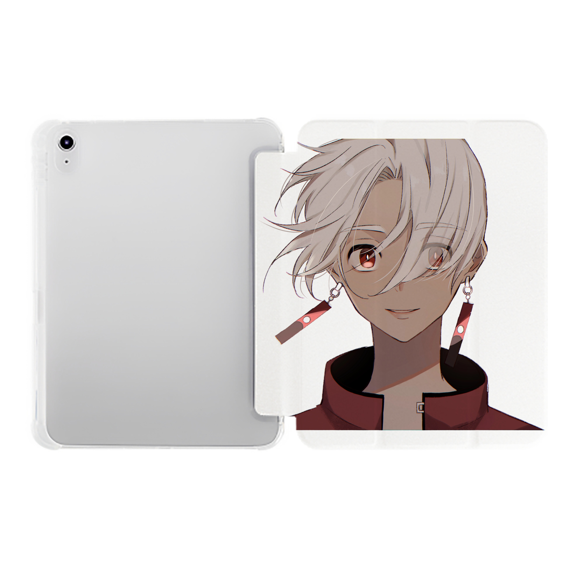 （画像用） 東京リベンジャーズ Tokyo Revengers IPad ケース ペン収納付き 三つ折りスタンド PUレザー×シリコン 対応機種9.5/10.5/10.9インチ